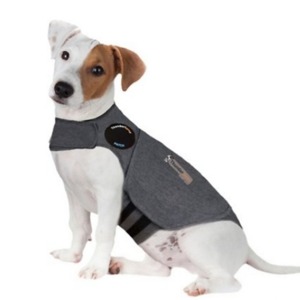 ThunderShirt Classic Anxiety Vest for Dogs, Heather Grey